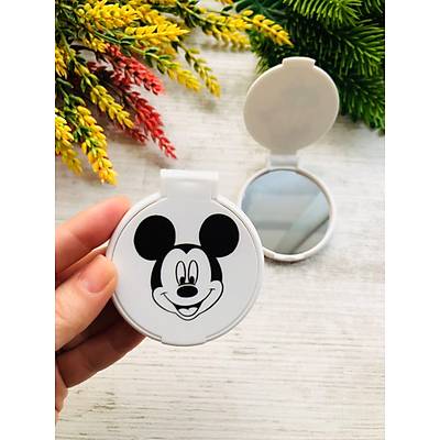 M�CKEY MOUSE TEMALI YUVARLAK PLEKS� AYNA