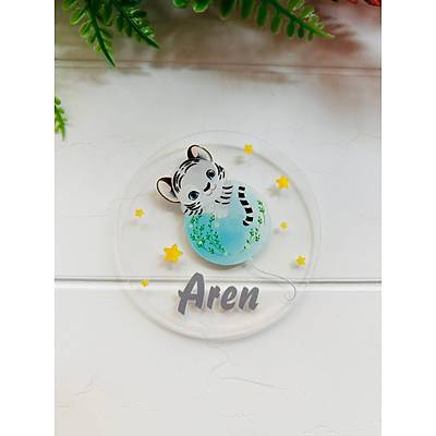 Leopar Temal� Pleksi Magnet