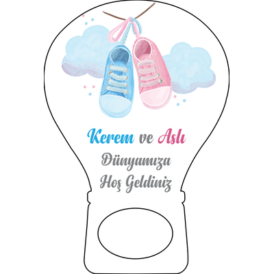 Balon A�acak Magnet �kizler Temal�