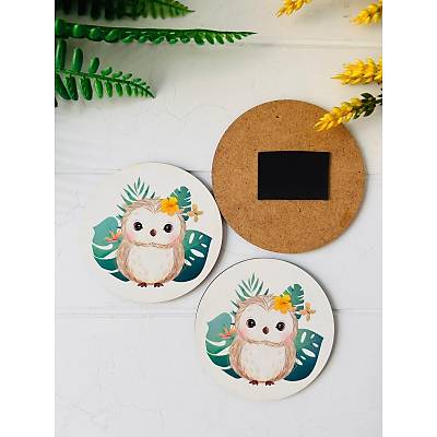 Safari Temal�  3 mm Ah�ap Magnet