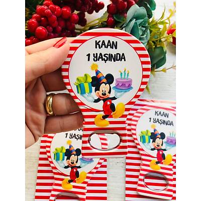 Mickey Mouse Balon A�acak Magnet