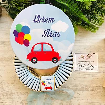 ARABA VE BALON TEMALI KOLATA KUTUSU