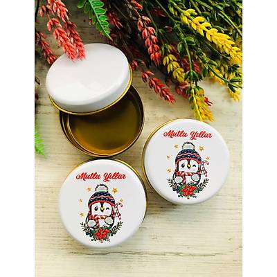Yeni Y�l Temal�  Mini Metal Kutu