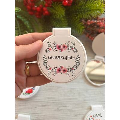 ���EK TEMALI YUVARLAK PLEKS� AYNA