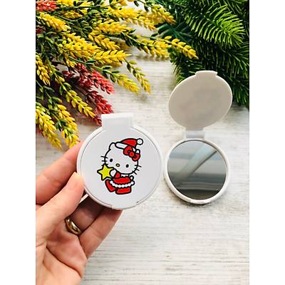 HELLO K�TTY TEMALI YUVARLAK PLEKS� AYNA