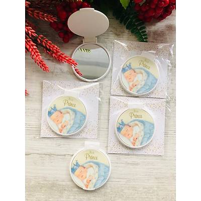 PRENS TEMALI  YUVARLAK PLEKS� AYNA