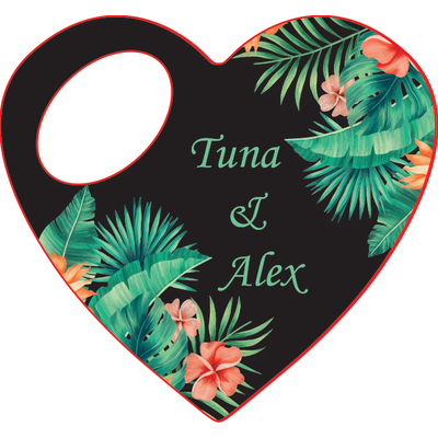 �i�ek  Temal� Kalp Magnet