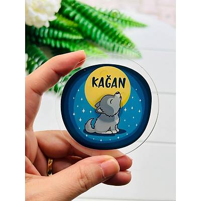Yavru Kurt Temal Pleksi Magnet