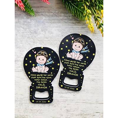 Balon Aacak Magnet Pilot Bebek Temal