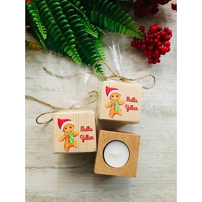 Yeni Y�l Temal� Kurabiye Adam Mumluk