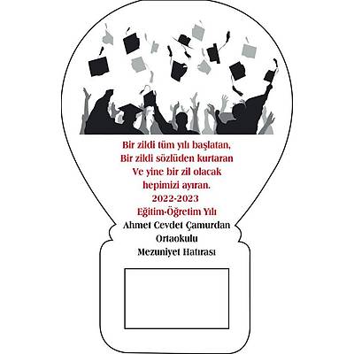 Balon Aacak Magnet Mezuniyet Temal