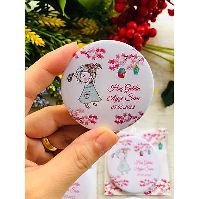 irin Kz iekli Buton Aacak Magnet