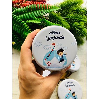Denizci ocukTemal  Mini Metal Kutu