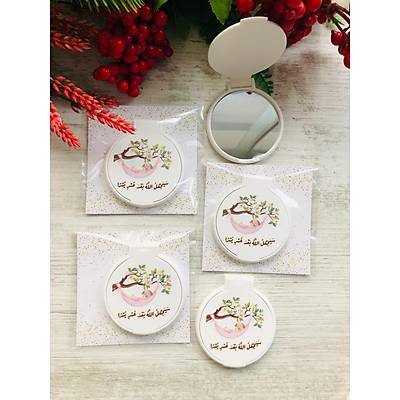 HAMAKTA BEBEK TEMALI  YUVARLAK PLEKS� AYNA