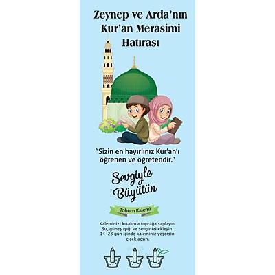 Kuran Okuyorum  Temal� Tohumlu Kalem