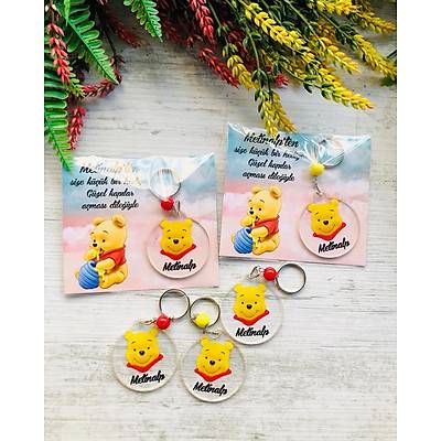 Winni the Pooh Temal Pleksi Anahtarlk