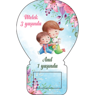 Balon A�acak Magnet Abla Karde� Temal�