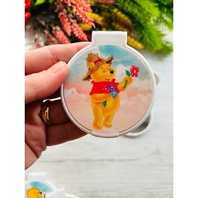 W�NN� THE POOH  TEMALI YUVARLAK PLEKS� AYNA