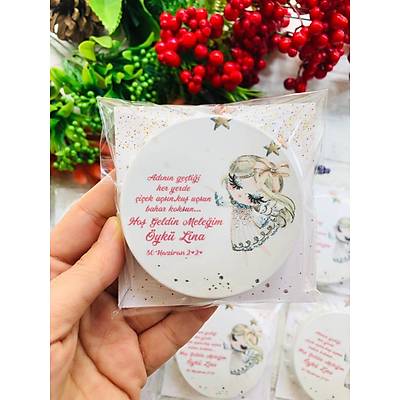 KAPAK AACAK MAGNET  MELEK KZI TEMALI