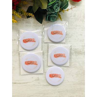 Turuncu  Suluboya Buton Aacak Magnet