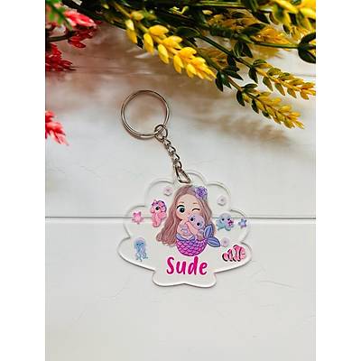 stiridye Pleksi Anahtarlk Deniz Kz