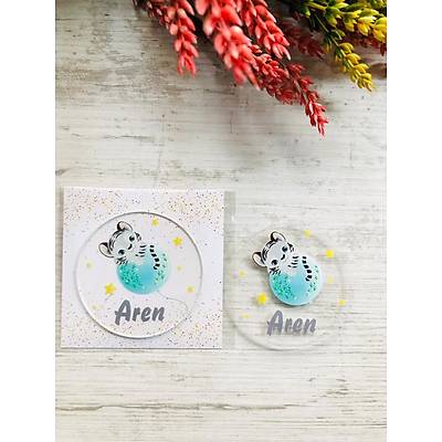 Leopar Temal� Pleksi Magnet