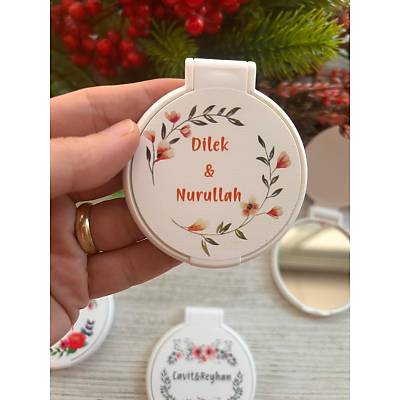 ���EK TEMALI YUVARLAK PLEKS� AYNA