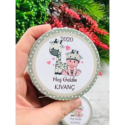 KAPAK AACAK MAGNET ZRAFA VE BEBEK TEMALI