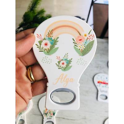 Bohem Gkkua iekli  Temal Balon Aacak Magnet