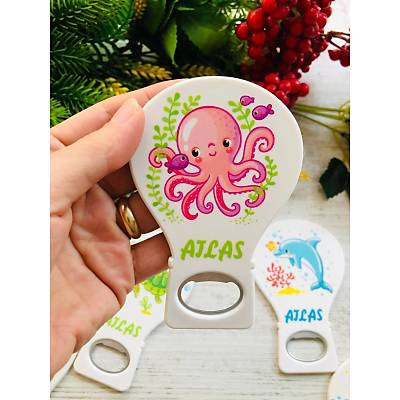 Balon Aacak Magnet Deniz Hayvanlar -Ahtapot