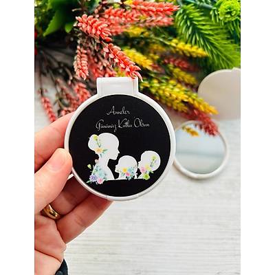 ANNELER G�N� TEMALI YUVARLAK PLEKS� AYNA