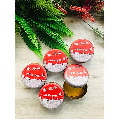 Yeni Y�l Temal�  Mini Metal Kutu