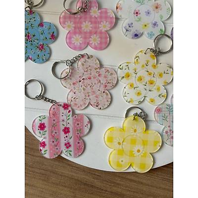 Papatya Pleksi Anahtarl�k ( Desenler Kar���k  Yollan�r )
