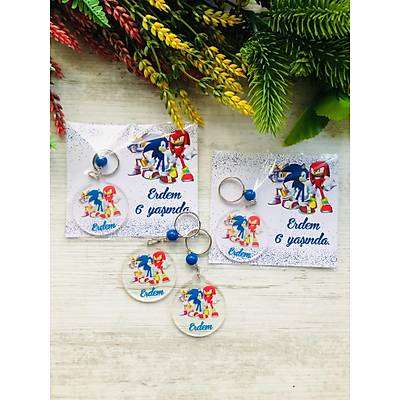 Sonic Temal Pleksi Anahtarlk