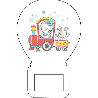 Balon Aacak Magnet irin Ayck ve Tren