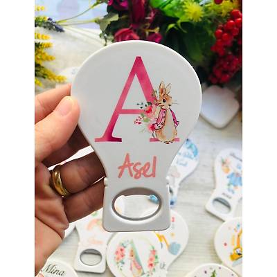 Rabbit Tavanl Temal Balon Aacak Magnet
