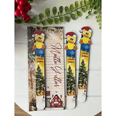 Ah�ap Kitap Ayra�lar� -Noel Yeni Y�l Temal�