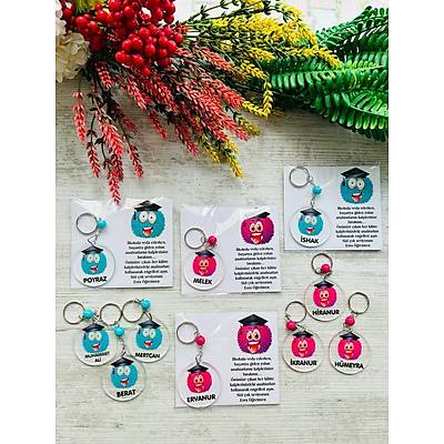 Mezuniyet Temal� Pleksi Anahtarl�k