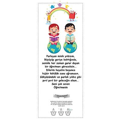 Tatil-Okul-��renci-Mezuniyet  Temal� Tohumlu Kalem