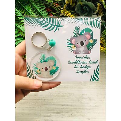 Koala Temal Pleksi Anahtarlk