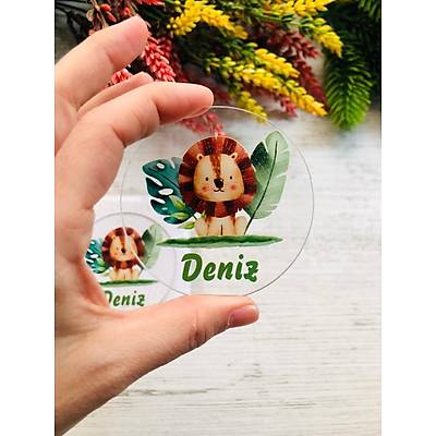 Safari Aslan Temal� Pleksi Magnet