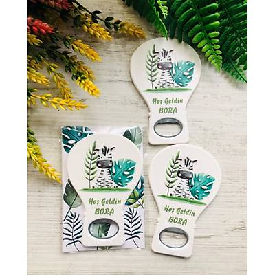 Zebra Safari Balon Aacak Magnet