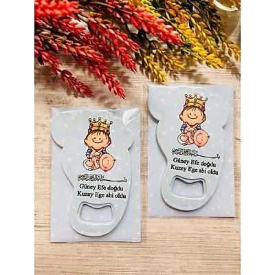 Ayak �zi A�acakl� Magnet Abi Karde� Temal�