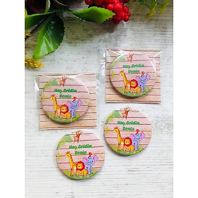 Safari Temal Buton Aacak Magnet