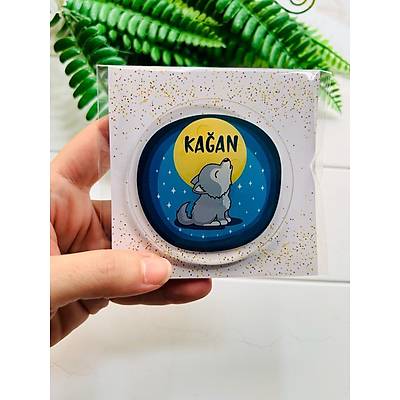 Yavru Kurt Temal Pleksi Magnet