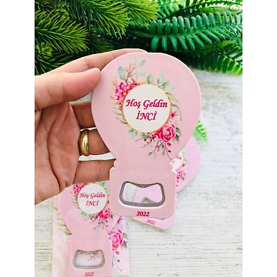 Balon Aacak Magnet Pembe iekli