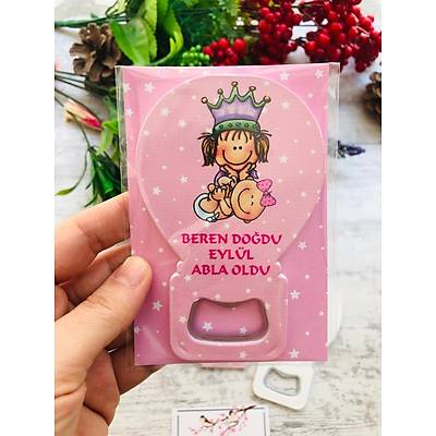 Balon Magnet Abla K�z Karde� Temal�