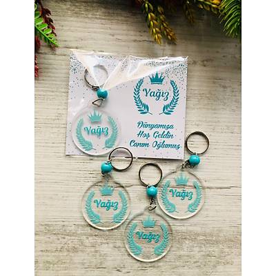 Kral Tac� -S�nnet Temal� Pleksi Anahtarl�k