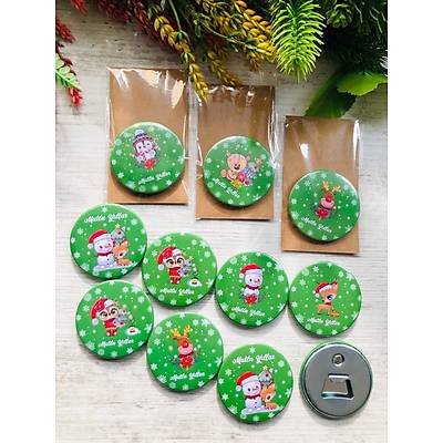 Ylba /Yeni Yl Kark Desen Buton Aacak Magnet