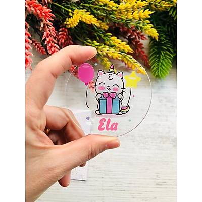 Kedi Temal� Pleksi Magnet